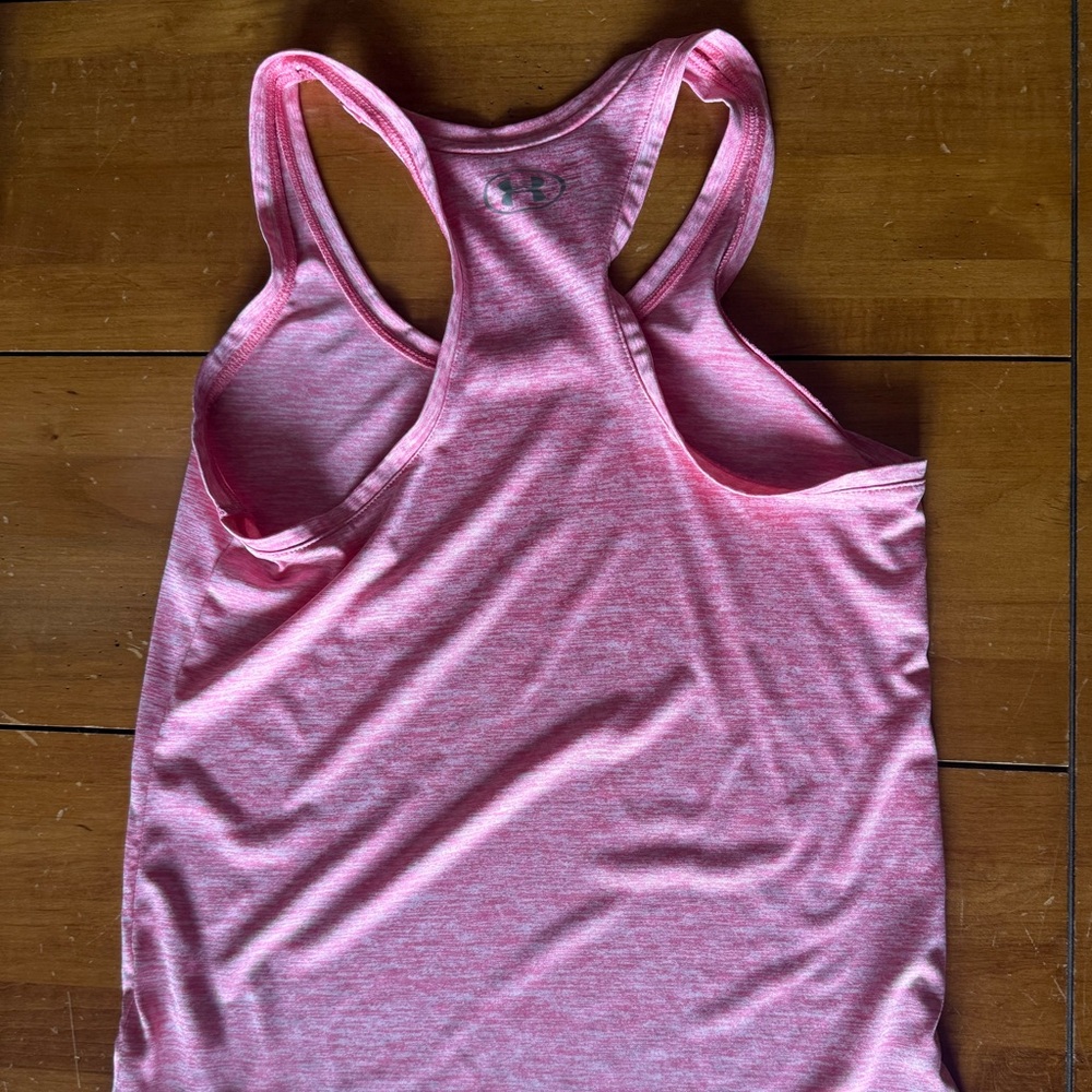 Under Armour Pink Racerback Training Tank Top